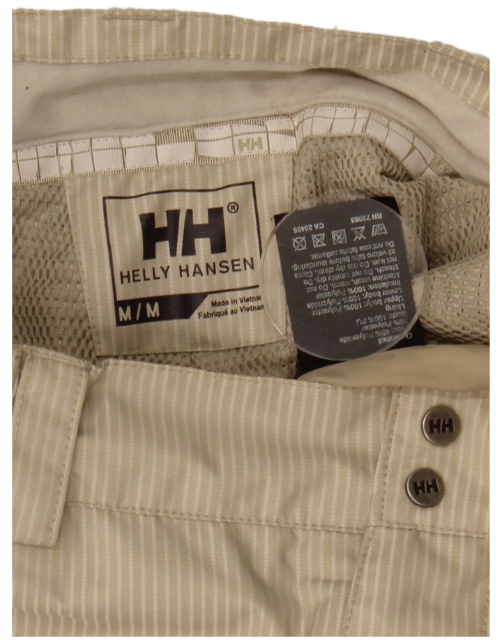 Helly Hansen muške vjetrovke srednje hlače W30 L31 bež na pruge