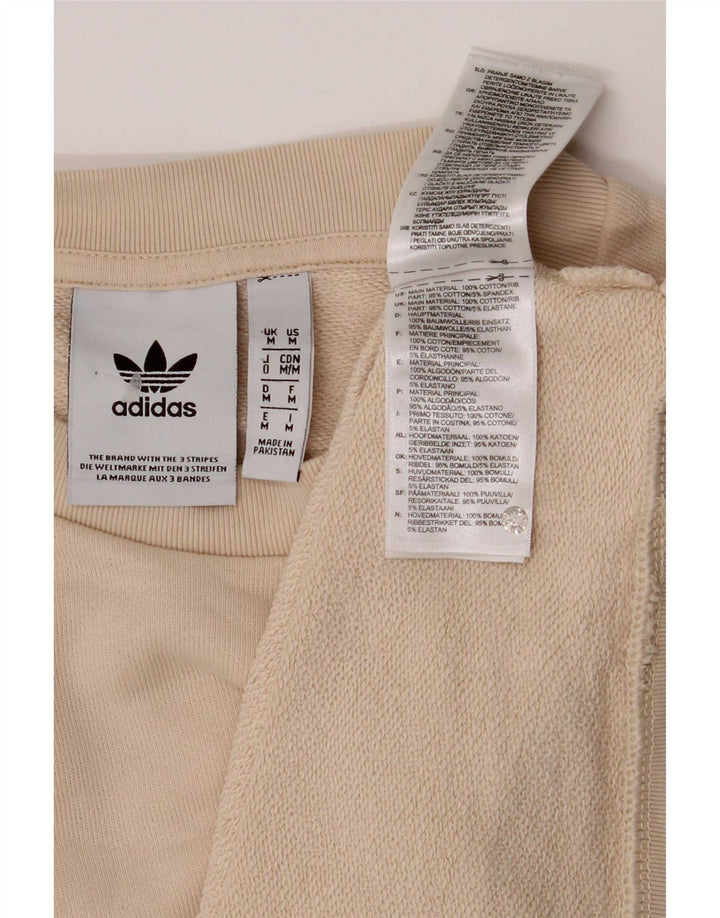 Adidas muška majica s grafičkim motivima, srednje bež pamuk