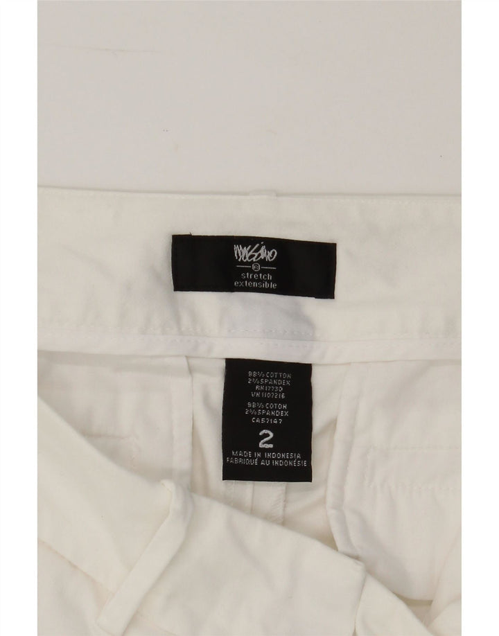 MOSSIMO Womens Chino Shorts US 2 XS W28  White Vintage Mossimo and Second-Hand Mossimo from Messina Hembry 