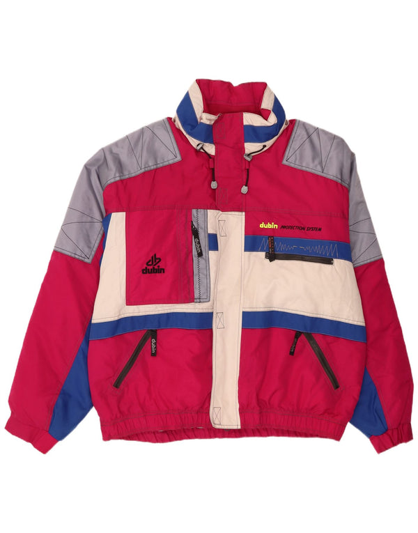 Muška skijaška jakna Dubin IT 58 4XL najlon ružičaste boje