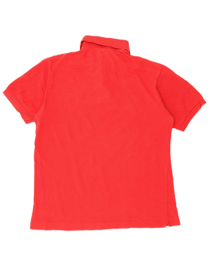 Lacoste muška polo majica veličine 4, srednje crveni pamuk