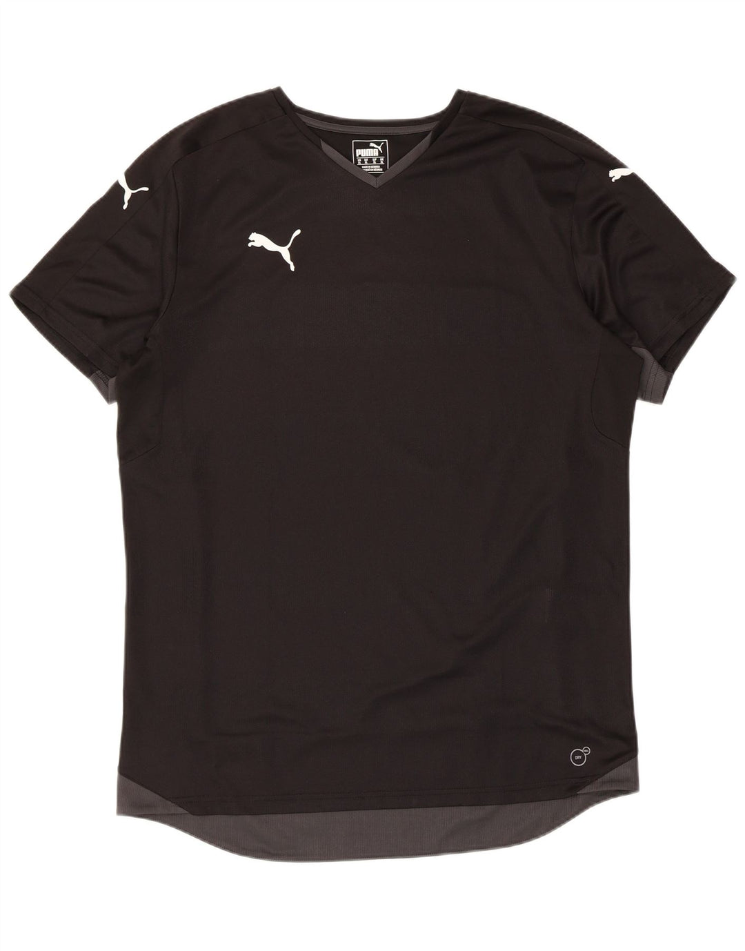 Puma muška majica kratkih rukava XL crni poliester u boji