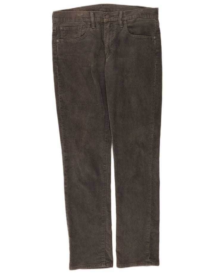 Levi's muške 511 uske hlače od samta W32 L32 sive