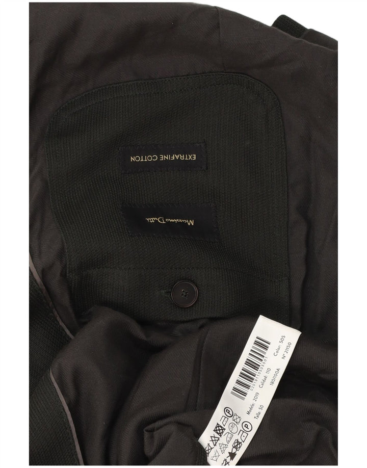 MASSIMO DUTTI Muška jakna sa 3 gumba IT 50 srednje sivi pamuk