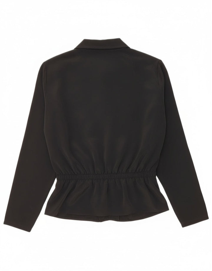 LOLA ženski gornji dio bluze dugih rukava UK 12 Srednje crna