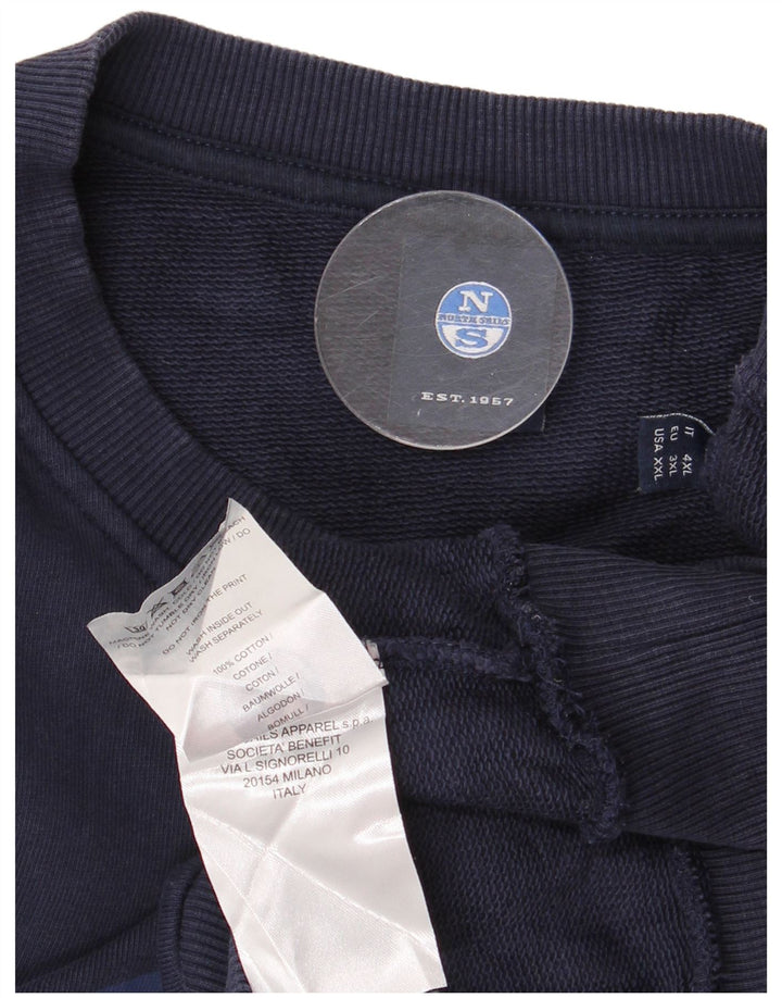 North Sails Muški džemper trenirke 3XL tamnoplavi pamuk