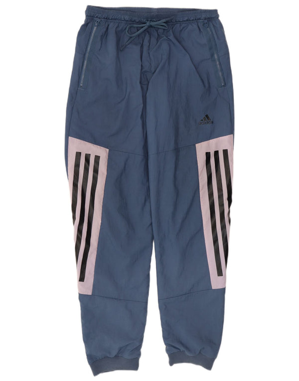 Adidas muške trenirke Hlače Joggers Medium Blue Poliester Sports