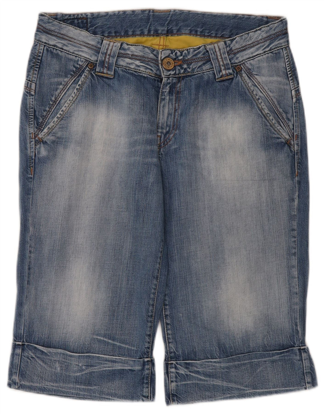 PEPE Jeans Muške traper bermude W31 Srednje plavi pamuk
