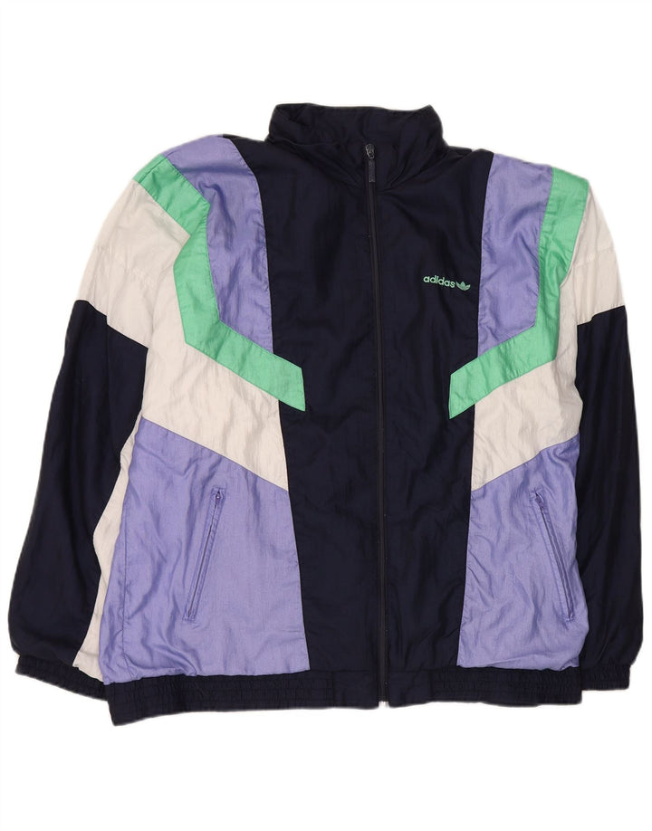 Adidas muška trenirka gornja jakna 2XL višebojni poliamid u boji