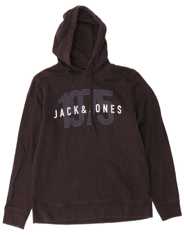 Jack & Jones muška majica s kapuljačom XL, crni pamuk