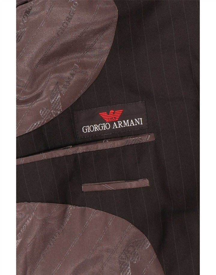 Giorgio Armani muški sako sa 3 gumba UK 38 srednje crne pruge