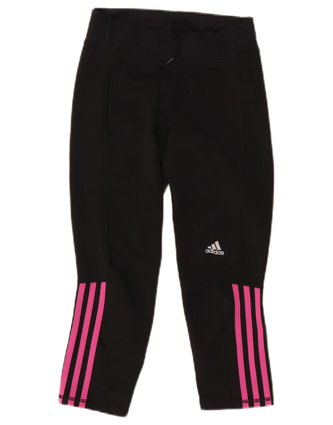ADIDAS ženske kapri tajice UK 4/6 XS crni poliester