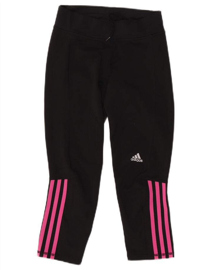 ADIDAS ženske kapri tajice UK 4/6 XS crni poliester