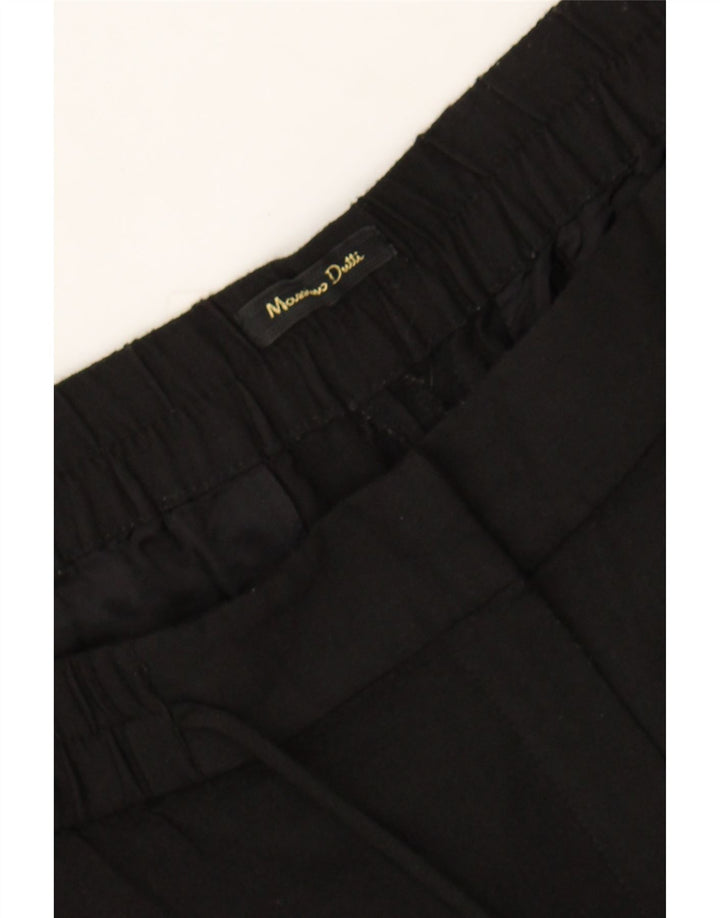MASSIMO DUTTI Womens Slim Chino Trousers W32 L27  Black Vintage Massimo Dutti and Second-Hand Massimo Dutti from Messina Hembry 