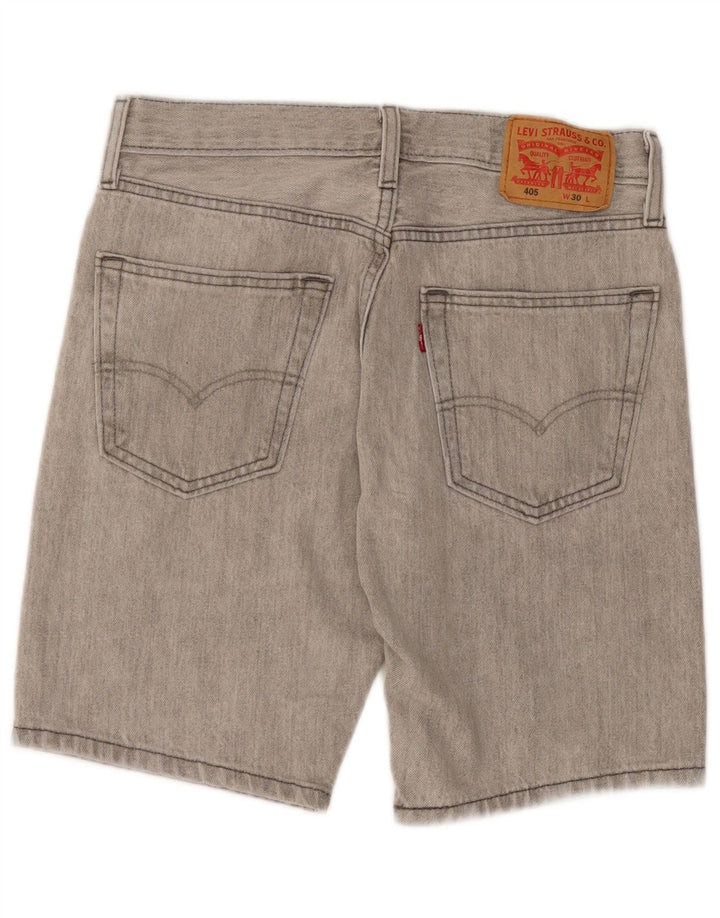 Levi's muške 405 traper kratke hlače W30 srednje sivi pamuk