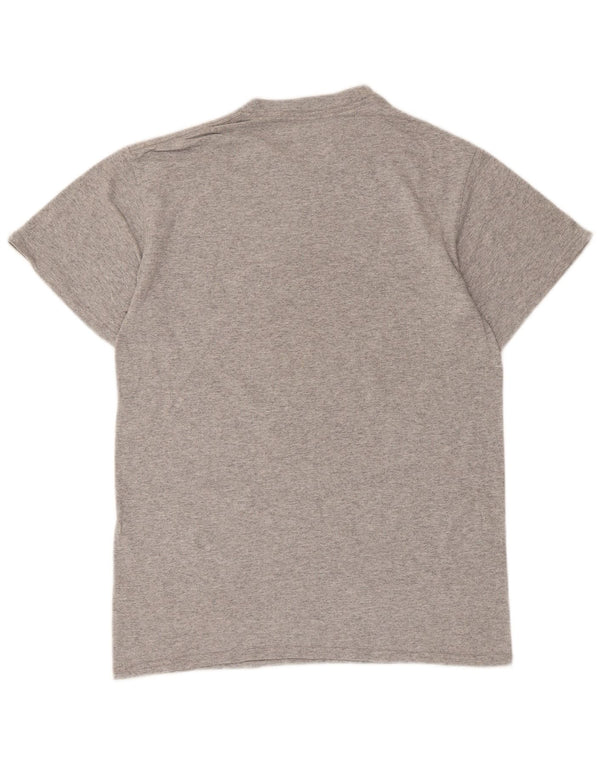 Majestic muška majica kratkih rukava Houston Astons Graphic Small Grey Flected Cotton