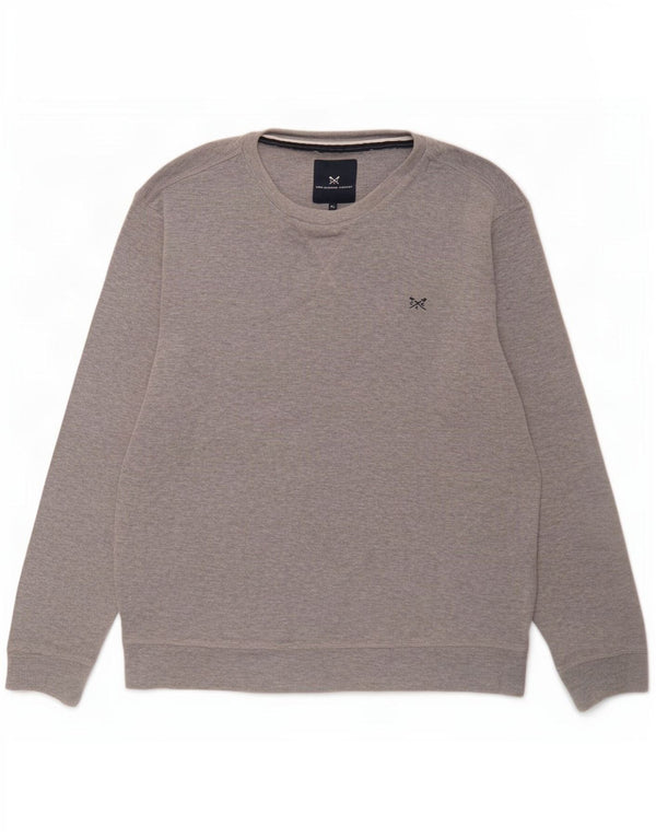 Crew Clothing Muška majica s kratkim rukavima XL, sivi flekasti pamuk