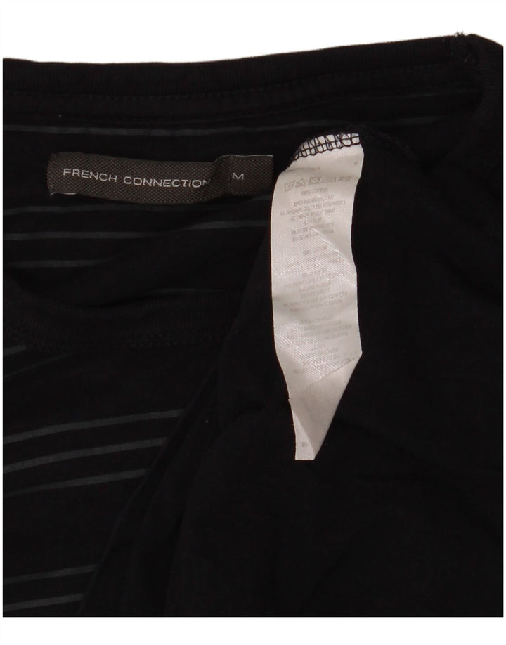 French Connection Muška majica kratkih rukava Srednji tamnoplavi pamuk na pruge