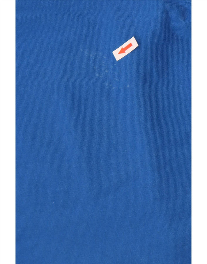Crew Clothing Ženska majica s kratkim rukavima UK 12 Srednje plavi pamuk