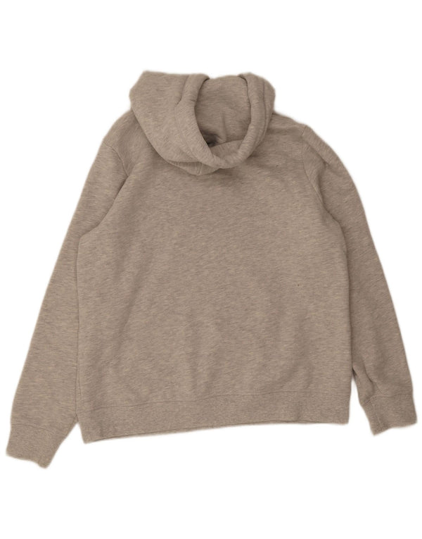 Superdry ženska majica s kapuljačom UK 16 Veliki sivi flekasti pamuk