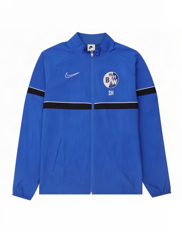 Nike Dri Fit Graphic gornja jakna trenirke srednje plave boje