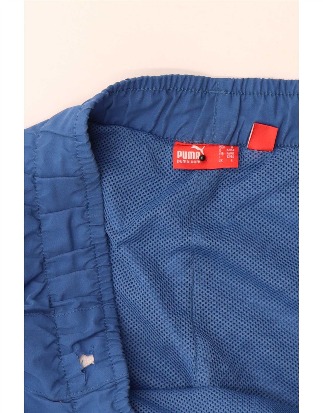 Puma muške grafičke hlače za trenirku Large Blue Colourblock