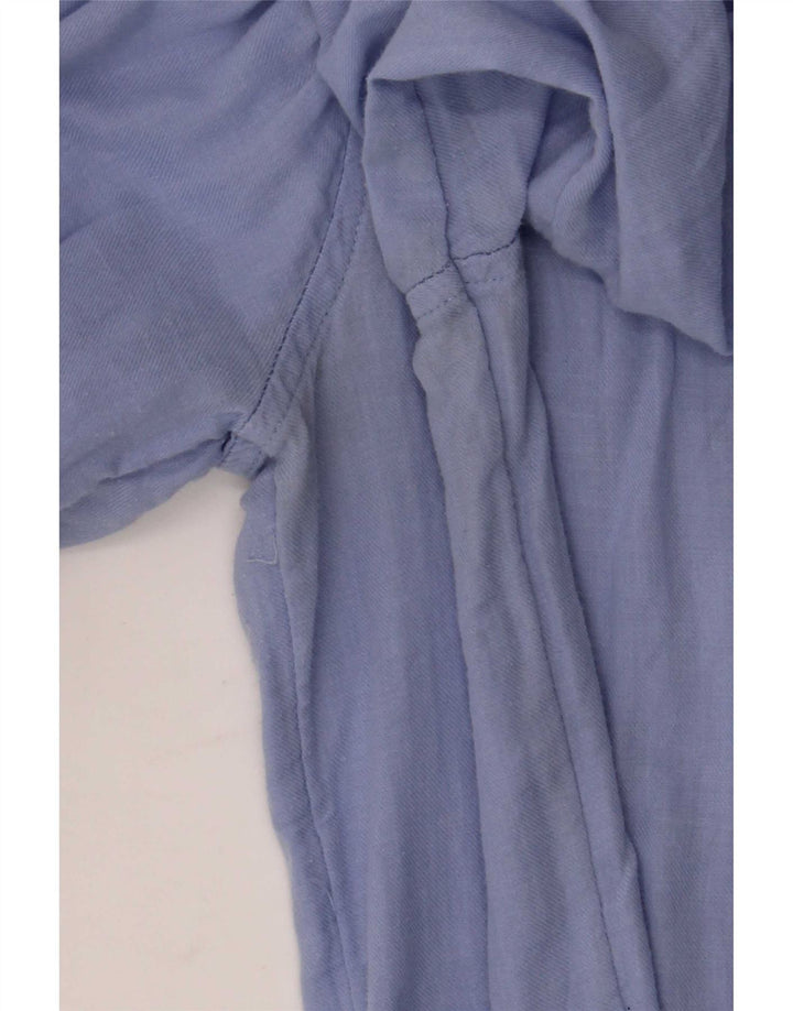 Hollister ženska pulover majica UK 14 srednje plavi pamuk