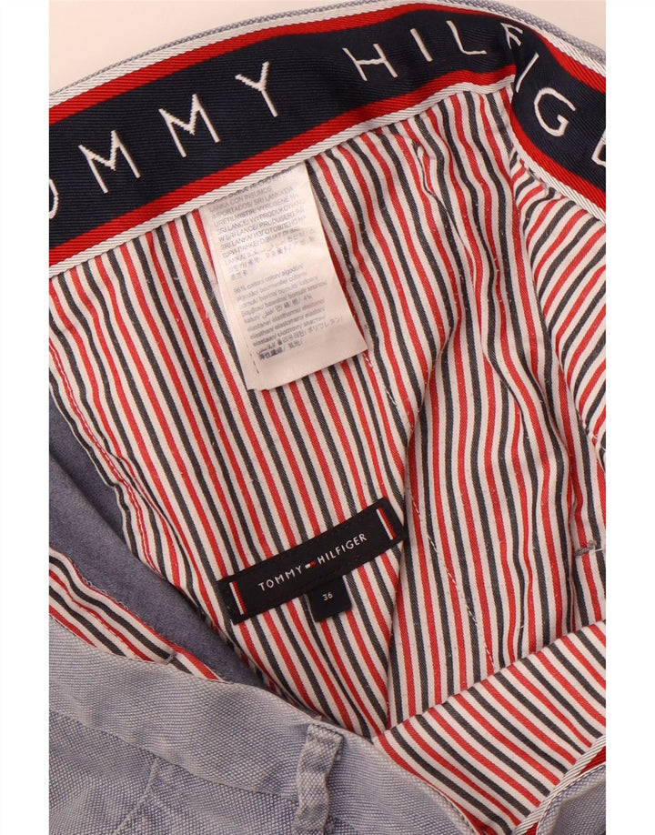 TOMMY HILFIGER Muške chino kratke hlače W36 veliki plavi pamuk