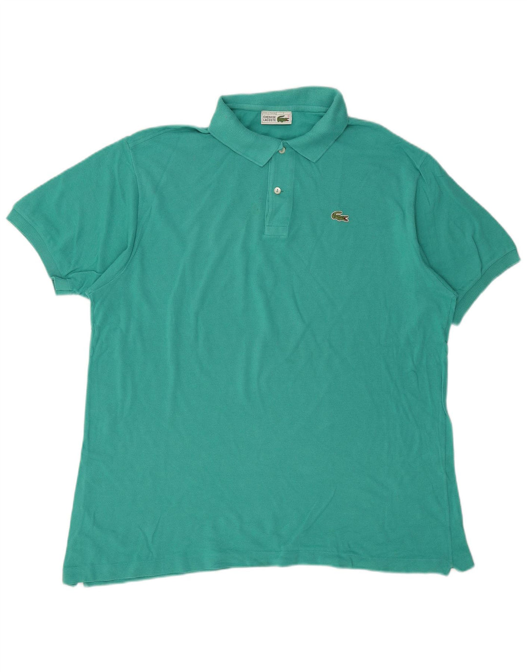 Lacoste muška polo majica veličina 7 2XL tirkizni pamuk