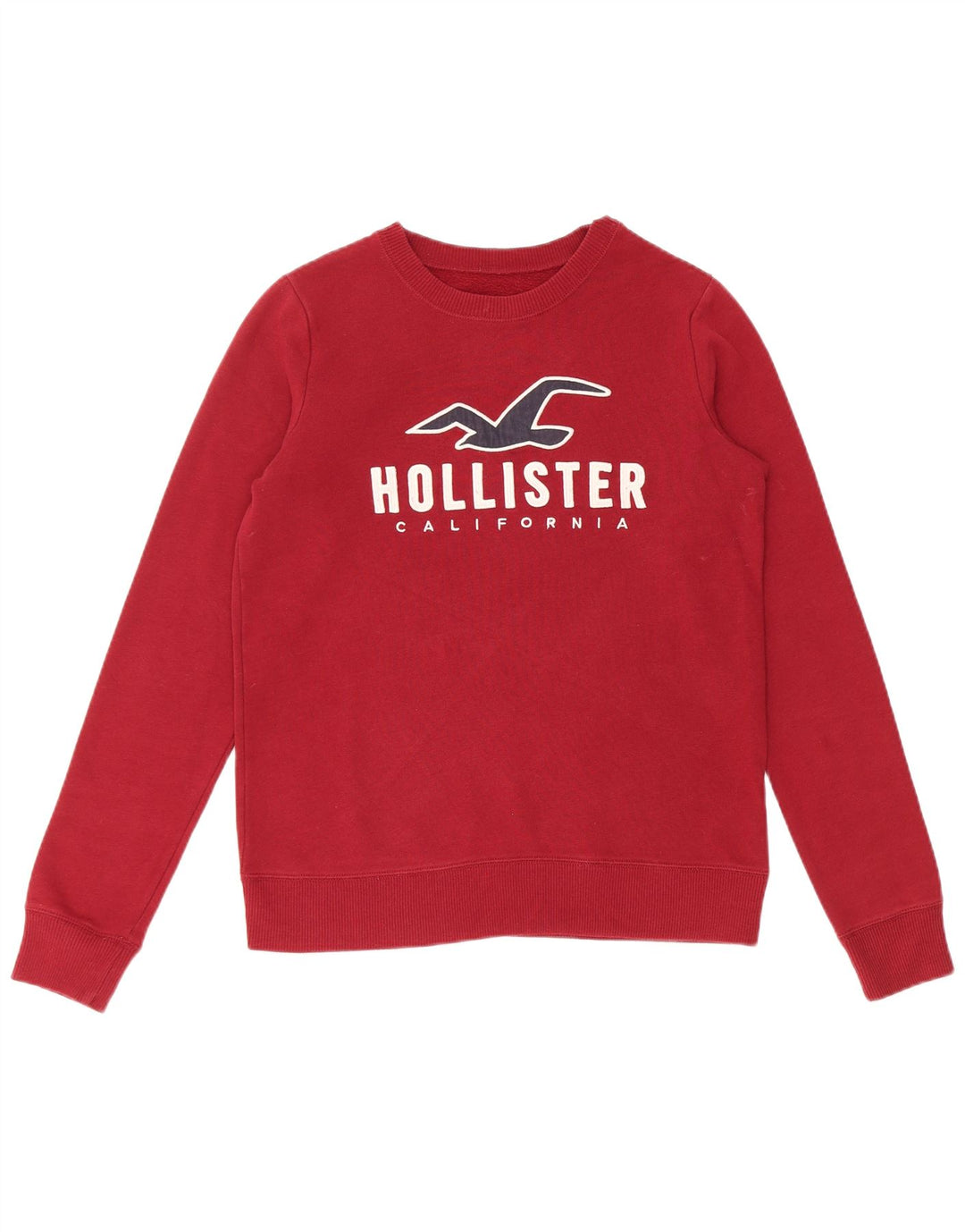 HOLLISTER Muška majica s grafičkim motivima XS Burgundski pamuk