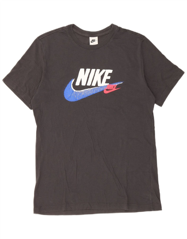Nike muška majica kratkih rukava srednje sivi pamuk
