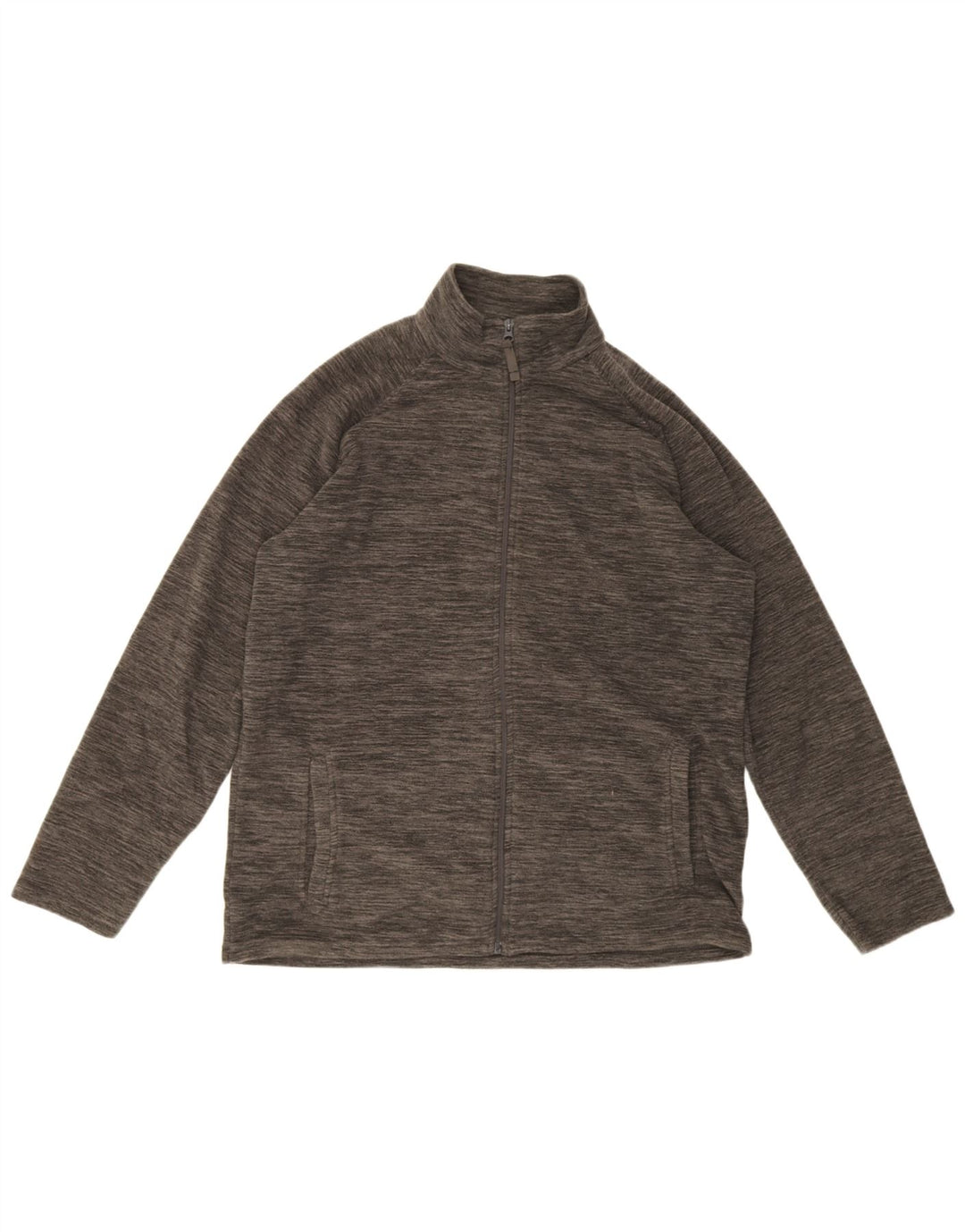 Mountain Warehouse Ženska flis jakna s patentnim zatvaračem UK 16 Large Grey Flecked