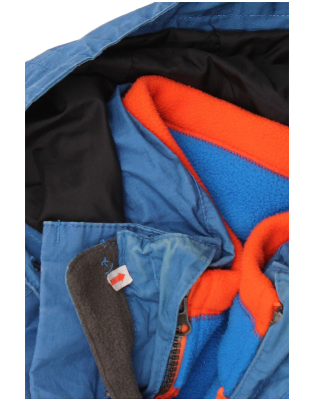 TIMBERLAND Muška vjetrovka s kapuljačom UK 36 Mali plavi poliester