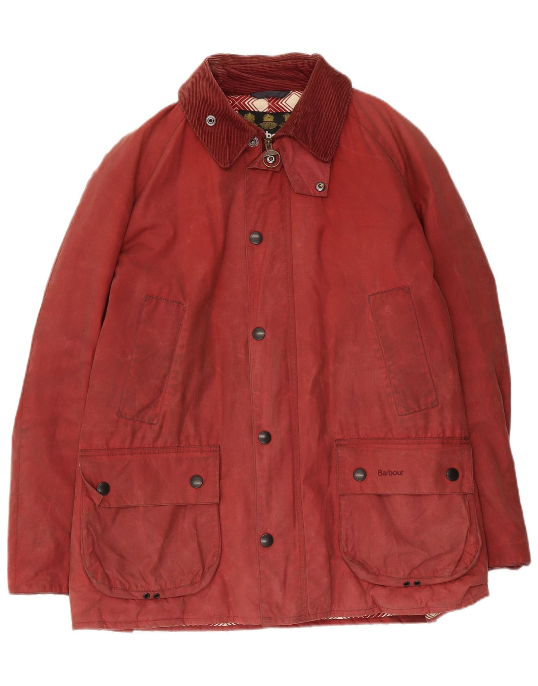 Barbour muška jakna od voštanog pamuka UK 40 Large Red Cotton