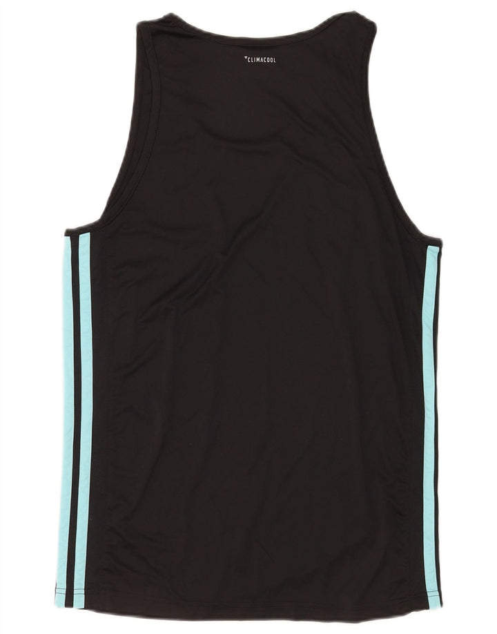 Adidas muški grafički prsluk Srednji crni Argyle/Diamond poliester