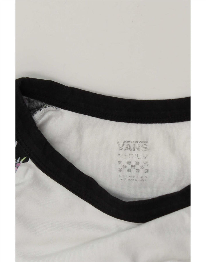 Vans Ženska majica s 3/4 rukavima UK 14 srednje bijele boje