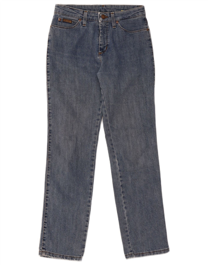 WRANGLER Ženske ravne traperice W28 L28 Plavi pamuk