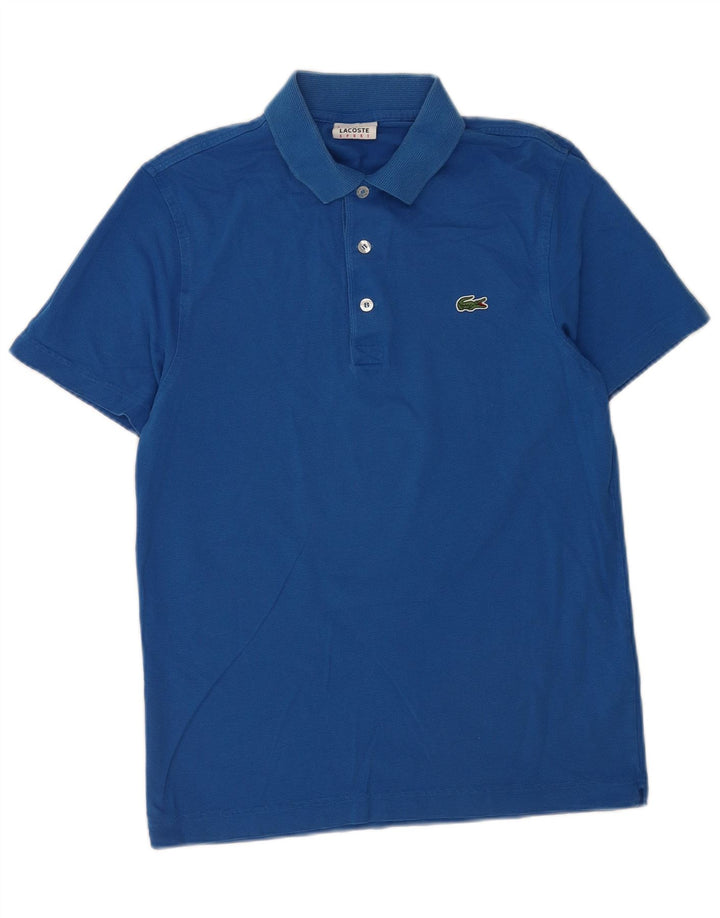 Lacoste muška polo majica veličina 3 mala plava pamučna
