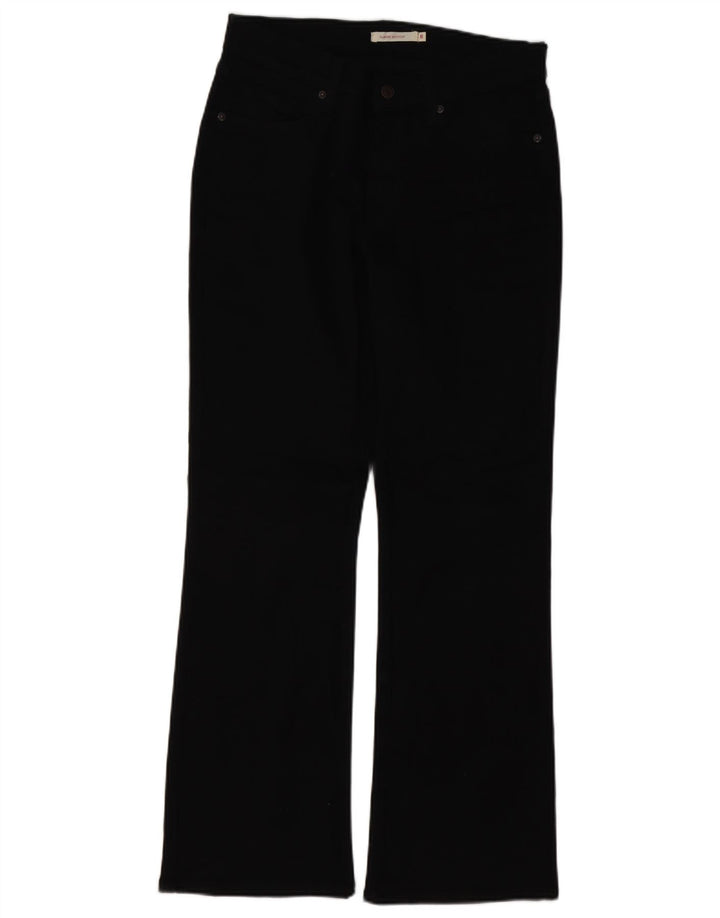 LEVI'S ženske traperice s klasičnim bootcutom US 8 srednje W30 L29 crni pamuk