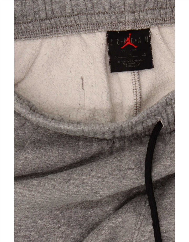 Jordan muške trenirke Hlače Joggers Large Grey Pamuk
