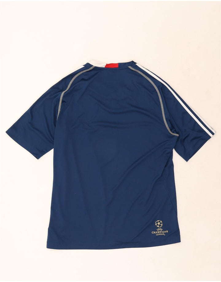 Adidas muška majica Climalite, veliki tamnoplavi poliester