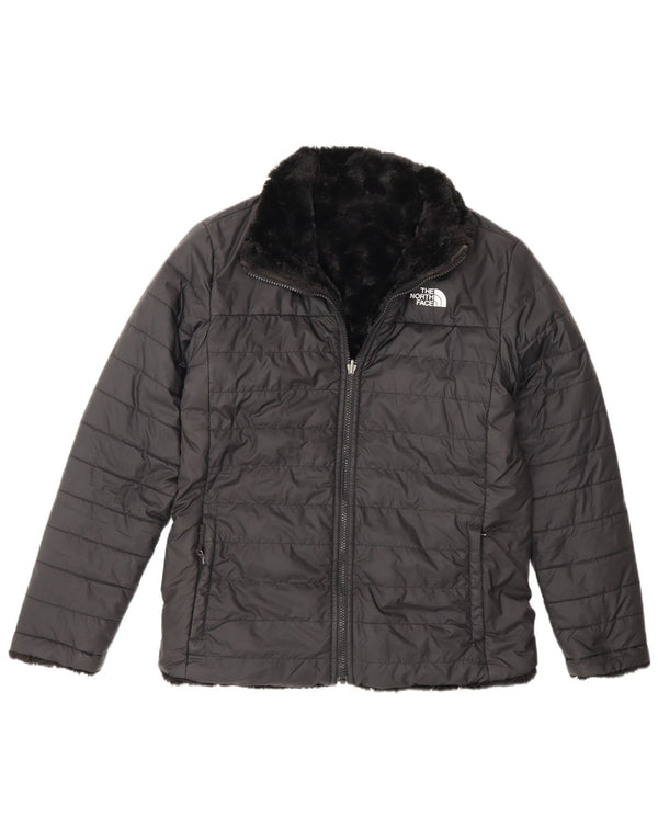 The North Face Girls Reversible podstavljena jakna 14-15 godina XL crna