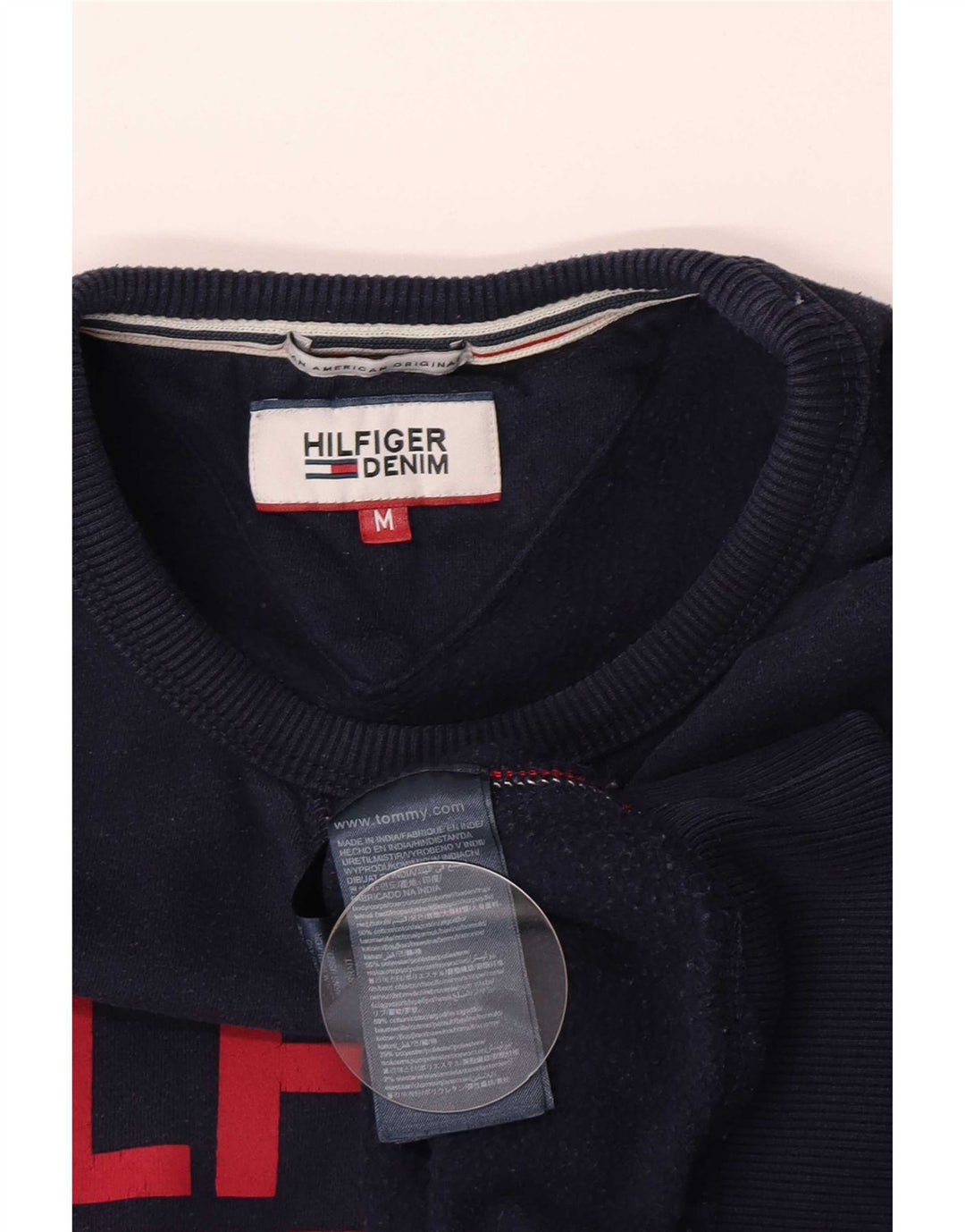 Tommy Hilfiger muška trenirka s grafičkim motivima, srednje tamnoplavi pamuk