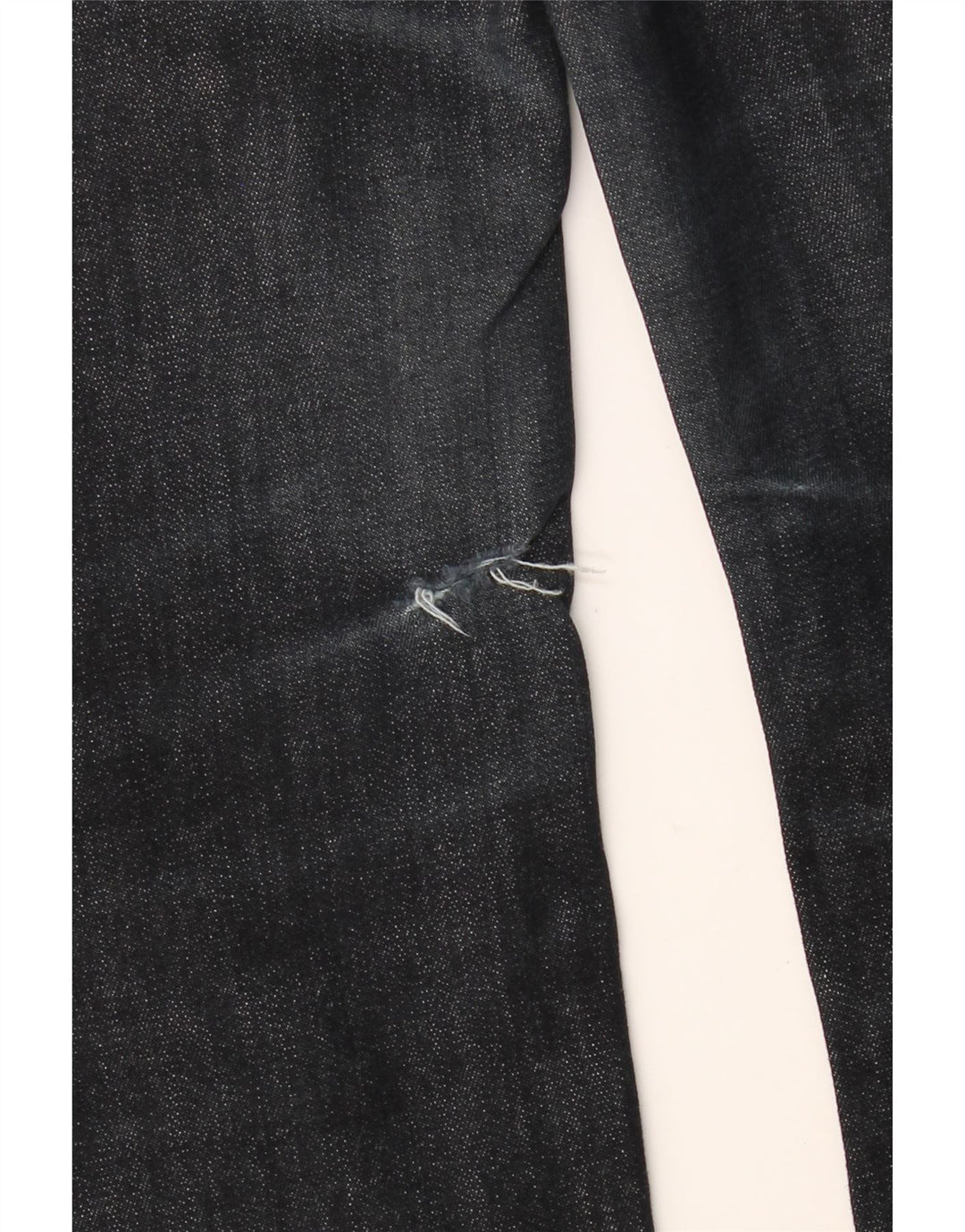 BENETTON Ženske ravne traperice W31 L30 tamnoplavi pamuk