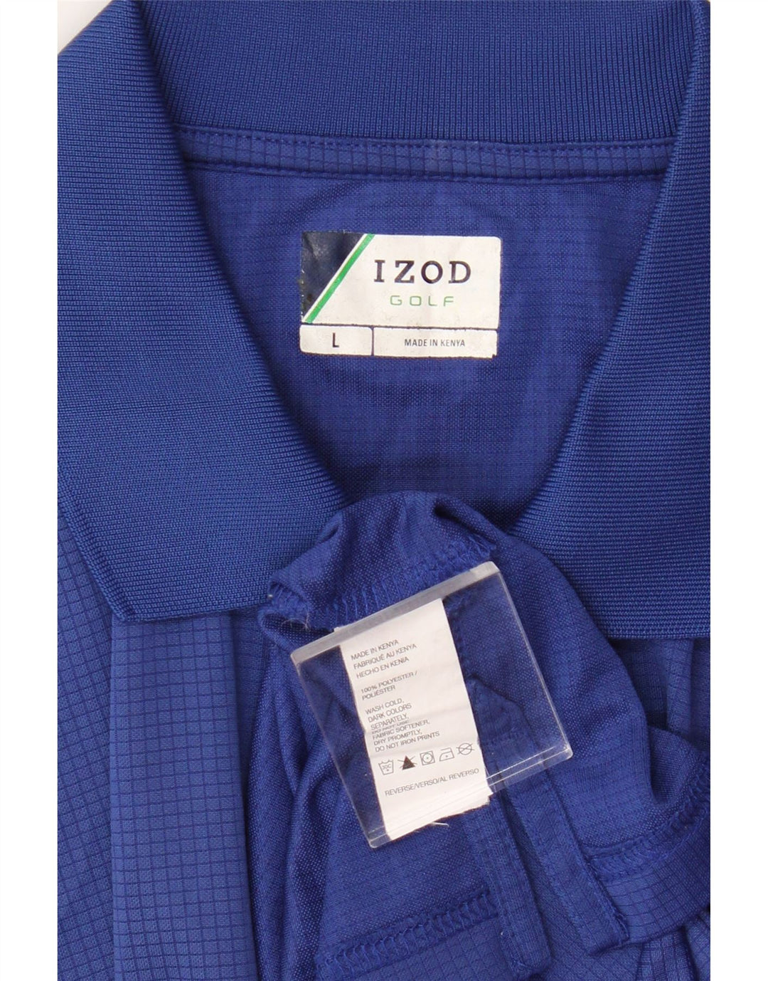 Izod muška polo majica veliki plavi poliester