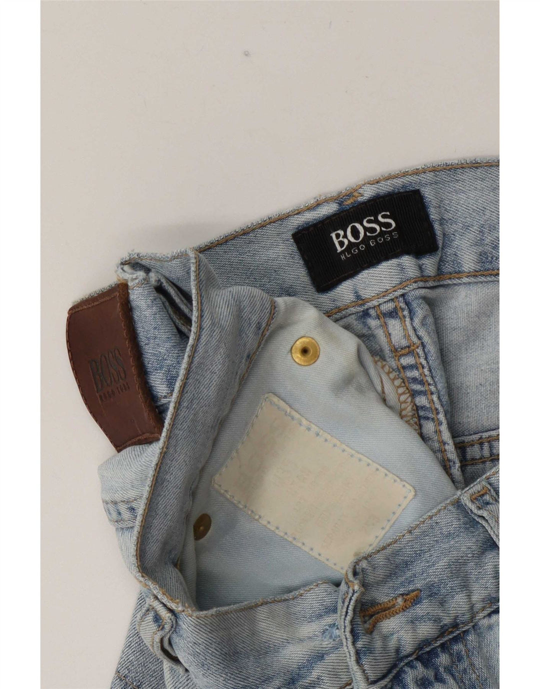 Hugo Boss muške traper kratke hlače W35 Large Blue