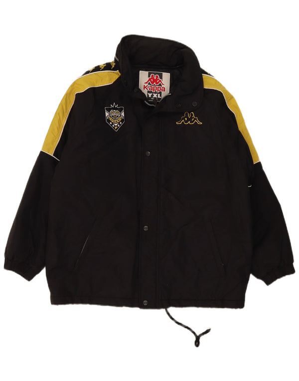 Kappa Boys Graphic vjetrovka jakna 12-13 godina XL crna boja