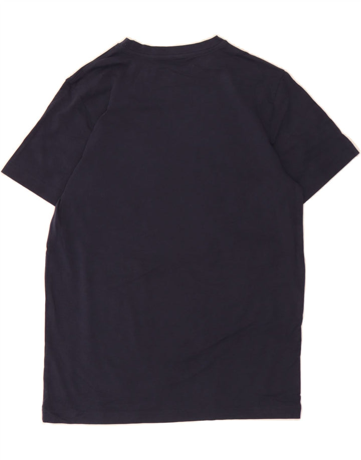 TOMMY BAHAMA Mens T-Shirt Top Small Navy Blue Cotton Vintage Tommy Bahama and Second-Hand Tommy Bahama from Messina Hembry 