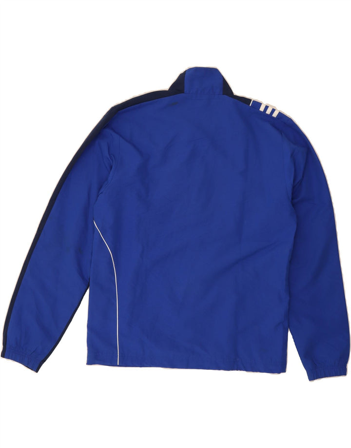ADIDAS Mens Tracksuit Top Jacket UK 40/42 Medium Blue Colourblock Vintage Adidas and Second-Hand Adidas from Messina Hembry 