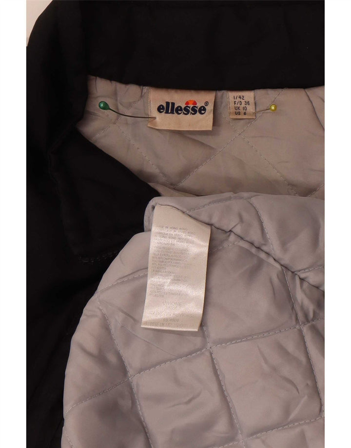 Ellesse ženska velika anorak jakna UK 10 mali crni poliester